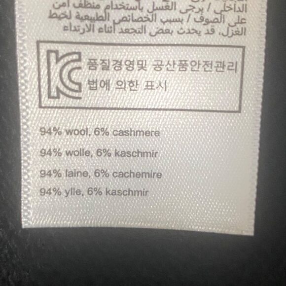 Joules Hallie Black Wool Cashmere Turtleneck Sweater Dress Size 8 - Picture 6 of 14